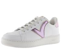 Victoria Basket Basse Madrid Effet Cuir & Pièces Métallisées en Contraste 1258202 pour Femme Rosa 40