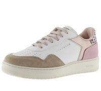 Victoria Basket Basse Madrid Effet Cuir & Pièces Métallisées & en Croûte De Cuir en Contraste 1258263 pour Femme Rosa 37