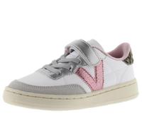 Victoria Basket Basse Oslo Effet Cuir & Pièces en Contraste & Lacet Élastique & Scratch 1256103 pour Filles Plata 31