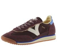 Victoria Basket Basse Saturno Nylon & Pièces Colorées & en Croûte De Cuir & Semelle Crantée 1158101 pour Femme Burdeos 38