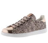 Baskets Femme - VICTORIA - Deportivo Basket Glitter - Rose - Paillettes - Confortable 37