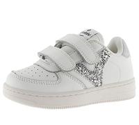 Victoria Basket Basse Tiempo Effet Cuir & Pièces en Contraste & Scratch 1124106 pour Filles Plata 33