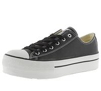 Victoria Basket Basse Tribu Effet Cuir & Double Plateforme 1061106 pour Femme Negro 35