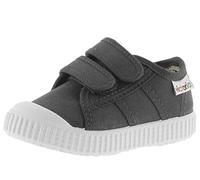 Baskets basses enfant filles Victoria BLUCHER LONA DOS VELCROS Gris 31