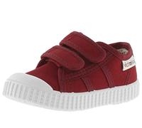 Victoria Basket Basse Unisexe 1915 Toile & Scratch & Bout Renforcé 136606 pour Enfants Carmin 29
