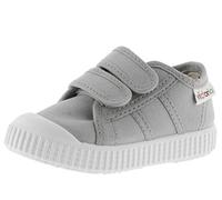Victoria Basket Basse Unisexe 1915 Toile & Scratch & Bout Renforcé 136606 pour Enfants Zinc 31