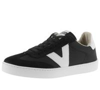 Victoria Basket Basse Unisexe Berlin Ciclista Nylon & Pièces en Contraste & Croûte De Cuir Assorties 1126193 pour Adulte Negro 39