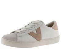Baskets basses femmes Victoria BERLIN PIEL CONTRASTE Blanc 41