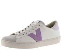 Victoria Basket Basse Unisexe Berlin Cuir & Pièces en Contraste & Bout en Croûte De Cuir 1126142 pour Adulte LIRIO 36