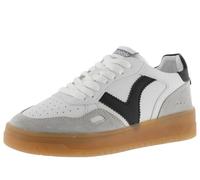 Victoria Basket Basse Unisexe Seúl Effet Cuir & Pièces Colorées & en Croûte De Cuir en Contraste 1257126 pour Adulte Blanco 38