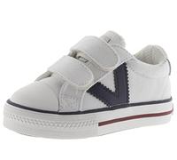 Victoria Basket Basse Unisexe Tribu Toile & Logo en Contraste & Scratch 1065163 pour Enfants Blanco 33