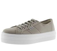 Victoria Baskets Barcelona Toile & Plateforme 109200 pour Femme Beige 41