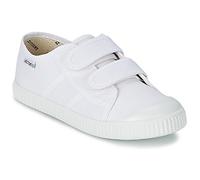Victoria Baskets basses enfant BLUCHER LONA DOS VELCROS in Blanc 32