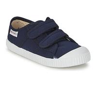 Calzados Victoria Baskets basses enfant Blucher Lona dos velcros Bleu 25