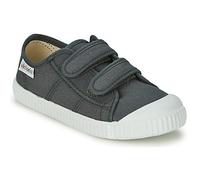 Victoria Baskets basses enfant BLUCHER LONA DOS VELCROS in Gris 24