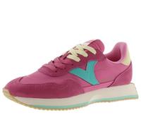 Victoria Baskets Cosmos Multicolore Nylon & Pièces en Daim Assorties & Semelle Crantée 1134117 pour Femme Rosa 40