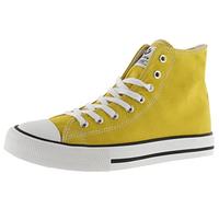 Victoria Baskets Montantes Unisexe Tribu Toile & Bout en Caoutchouc 106500 pour Adulte Mostaza 43