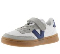 Victoria Baskets Oslo 1256102 | Effet Cuir & Pièces Colorées & Semelle Caramel pour Enfant Unisexe