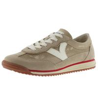 Victoria Baskets Saturno Mesh & Pièces en Daim Assorties & Semelle Crantée 1158105 pour Adulte Beige 37