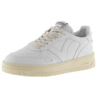 Calzados Victoria Baskets Unisexe Seúl Effet cuir blanc monochrome bout perforé 1257100 Taille 40