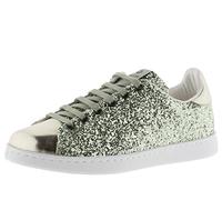 Victoria Baskets Tenis 112558 | Paillettes & Pièces Métallisées & Lacets Assortis pour Fille