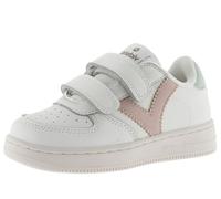 Baskets Victoria TIEMPO EFECTO PIEL & COLOR pour Enfant 33 Blanc