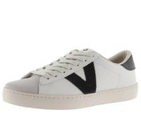Victoria Baskets Unisexe Berlin Cuir & Pièces Colorées & Bout en Daim 1126142 pour Adulte Negro 38