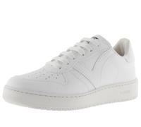 Victoria Baskets Unisexe Madrid Effet Cuir Blanc Monochrome & Bout Perforé 1258245 pour Adulte Blanco 39