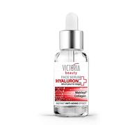 Victoria Beauty Sérum hyaluronique hautement dosé avec collagène, niacinamide et matrixyl 3000, sérum anti-âge pour le visage avec acide hyaluronique et peptides contre les rides, 20 ml