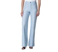 Victoria Beckham - Alina Jean Regular - Femme - Jeans - Bleu - Taille: W27