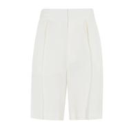 Victoria Beckham - Bermuda Tailleur - Femme - Shorts - Blanc - Taille: 34 FR