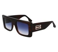 Victoria Beckham Femme Vb677s Lunettes de Soleil, Corne Brune, 51/22/145