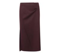 Victoria Beckham - Jupe midi compacte en flanelle - Femme - Jupes - Violet - Taille: 38 FR