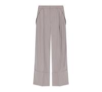 Victoria Beckham - Pantalon à jambe large - Femme - Pantalons - Violet - Taille: 40 FR