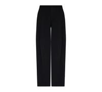 Victoria Beckham - Pantalon plissé - Femme - Pantalons - Noir - Taille: 32 FR