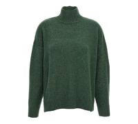 Victoria Beckham - Pull convertible col en V - Femme - Pulls - Vert - Taille: 42 FR