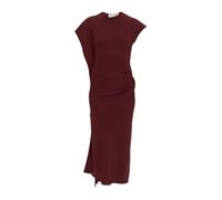 Victoria Beckham - Robe drapée à la taille - Femme - Robes - Rouge - Taille: 34 FR
