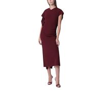 Victoria Beckham - Robe Midi Victoria - Femme - Robes - Brun - Taille: 34 FR