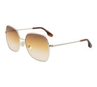 Victoria Beckham Vb223s-708 Woman Sunglasses Doré Femme
