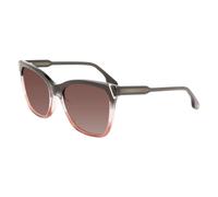 Victoria Beckham VB640S-039 Femme Gris Rose Lunettes Acetat Décontracté de Vue