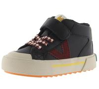 Victoria Bottine Tribu Effet Cuir & Lacets Élastiques & Scratch 1065198 pour Enfants Marino 29