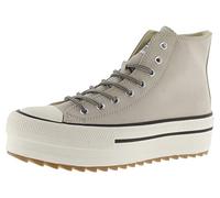 Victoria Bottine Tribu Effet Cuir & Logo Rétro & Semelle Double Crantée 1061123 pour Femme Beige 41