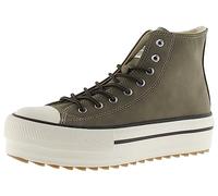 Victoria Bottine Tribu Effet Cuir & Logo Rétro & Semelle Double Crantée 1061123 pour Femme Kaki 37