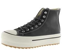 Victoria Bottine Tribu Effet Cuir & Logo Rétro & Semelle Double Crantée 1061123 pour Femme Negro 36