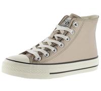 Victoria Bottine Tribu Effet Cuir Métallisé & Logo Rétro & Semelle Finition Brillante 1057106 pour Femme Platino 40