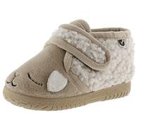 Victoria Chaussons Unisexe Ojalá Fourrure Animaux & Scratch & Semelle Assortie 105119 pour Enfants Beige 20