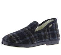Victoria Chaussons Unisexe Wamba Confortable Carreaux & Intérieur Peau De Mouton & Semelle Assortie 200301M pour Adulte Marino 49