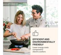 Victoria Domino Plaque de cuisson à gaz 2 feux brûleur Sabaf vitrocéramique style rétro