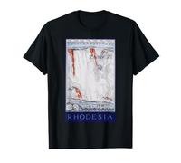 Victoria Falls Zambèze Rhodésie T-Shirt Graphique avec Valeur