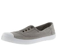 Victoria Femme Inglesa Elastico Tintada Punt Baskets Basses, Gris 12 Gris, 42 EU